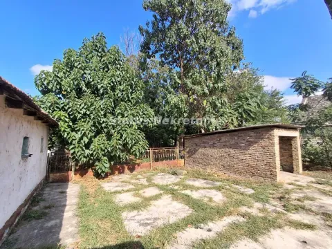 Dvorište kuće sa pomoćnim objektom i zelenilom. - image 19