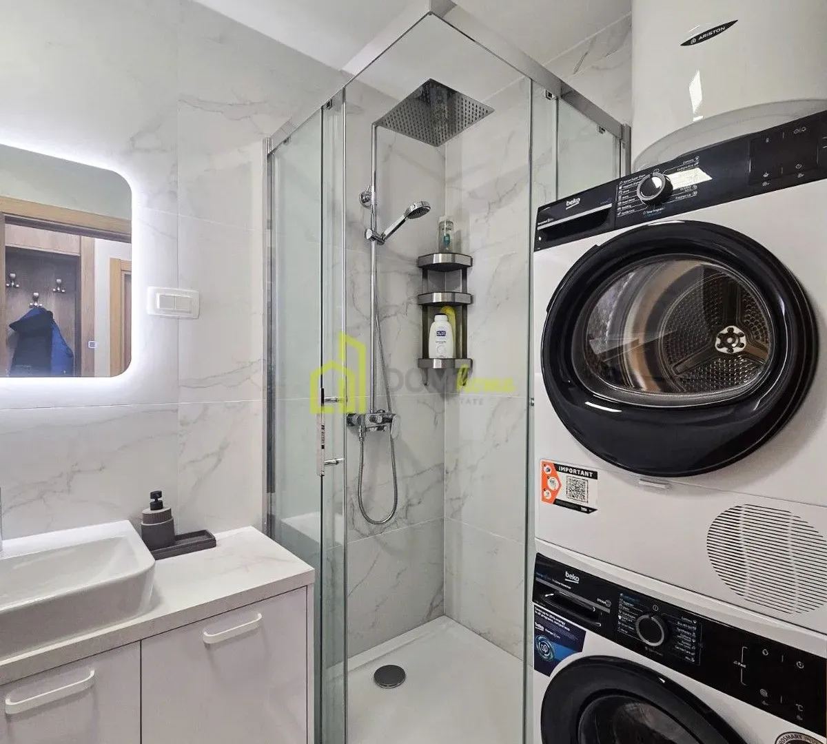 Rent, one bedroom apartment, 39m², Tološi, Podgorica