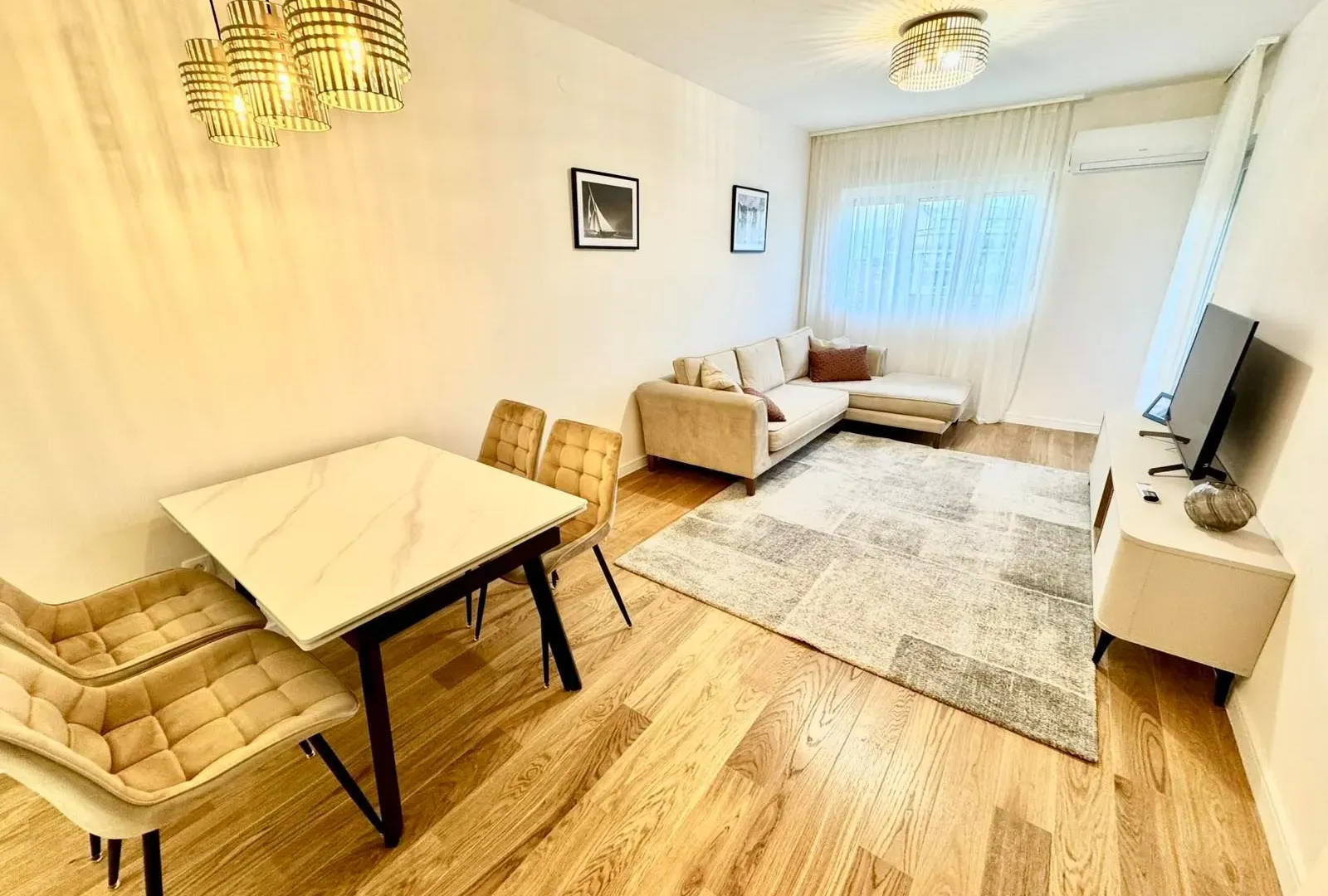 Rent, one bedroom apartment, 48m², Central Point, Podgorica