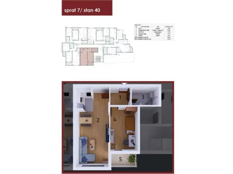 Prodaja, jednosoban stan, 49m², Centar, Niš - image 30