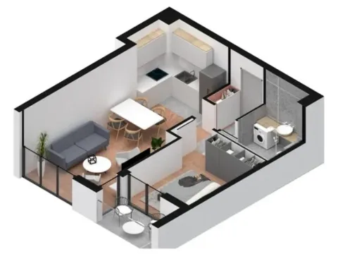 Sale, two bedroom apartment, 41m², Voždovac Sve Podlokacije, Beograd - image 10
