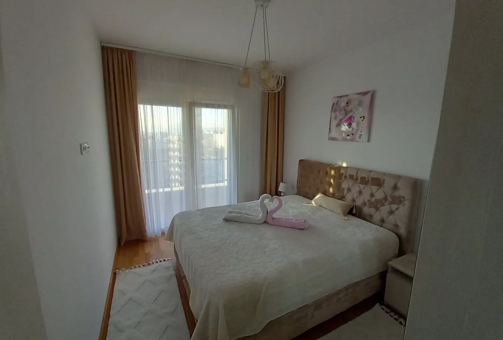 Izdavanje, jednosoban stan, 46m², Stari Aerodrom, Podgorica