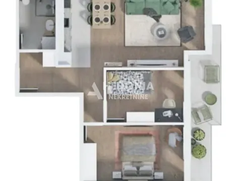 Prodaja, trosoban stan, 66m², Čubura, Beograd - image 2