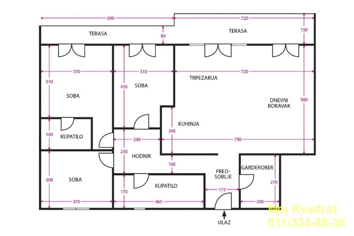Rent, four bedroom apartment, 130m², Olimp, Zvezdara Sve Podlokacije