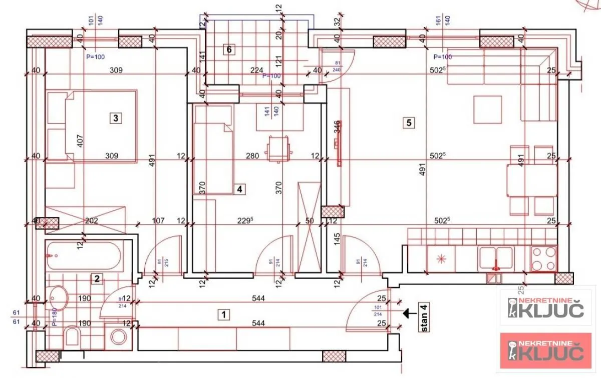 Prodaja, trosoban stan, 63m², Telep, Novi Sad Sve Podlokacije
