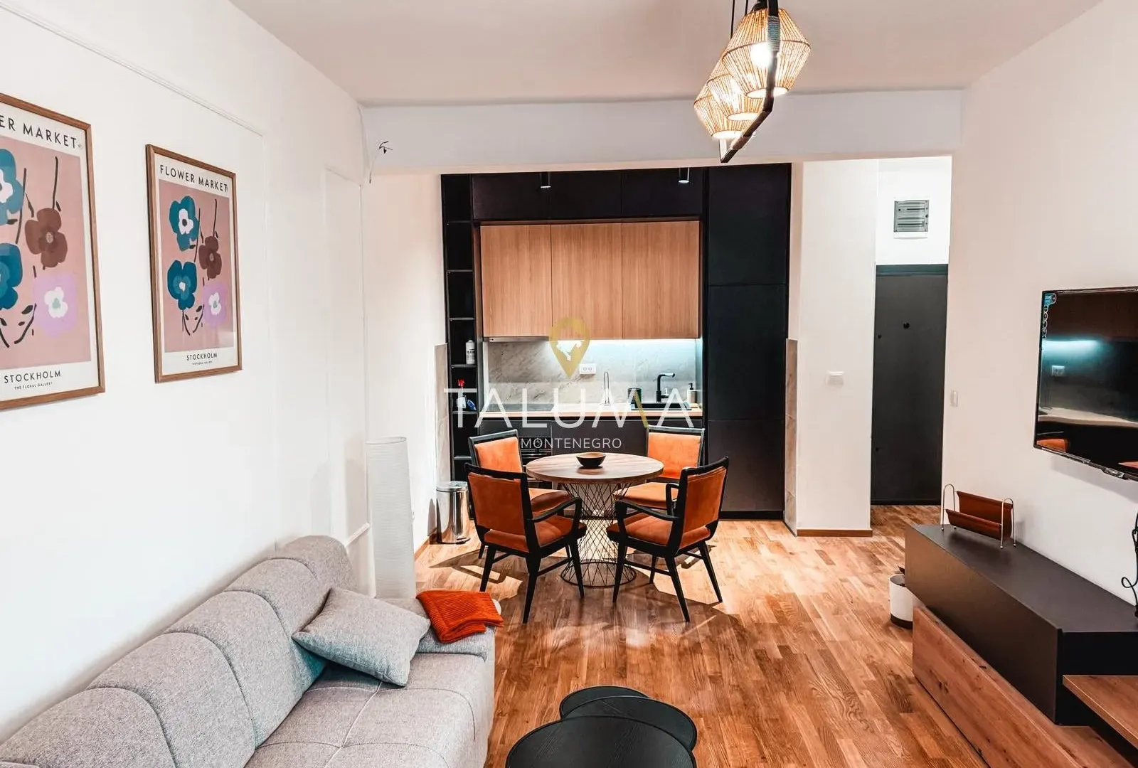 Rent, one bedroom apartment, 45m², Donja Gorica, Podgorica