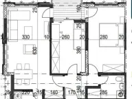 Sale, two bedroom apartment, 62m², Radanovići, Kotor - image 3