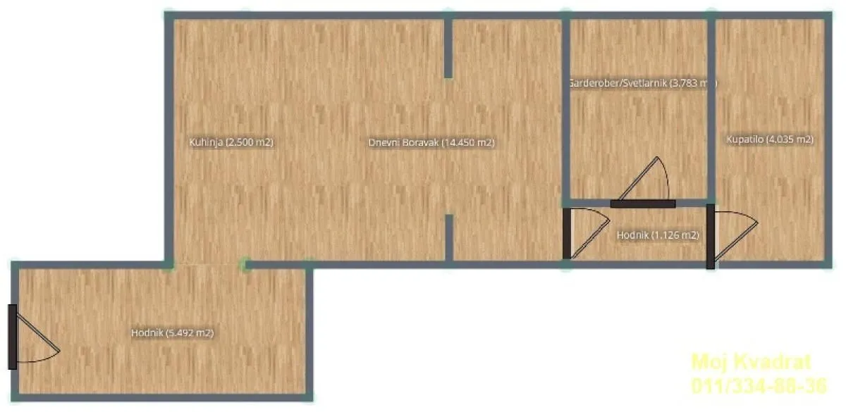 Prodaja, jednosoban stan, 30m², Uciteljsko Naselje, Zvezdara Sve Podlokacije