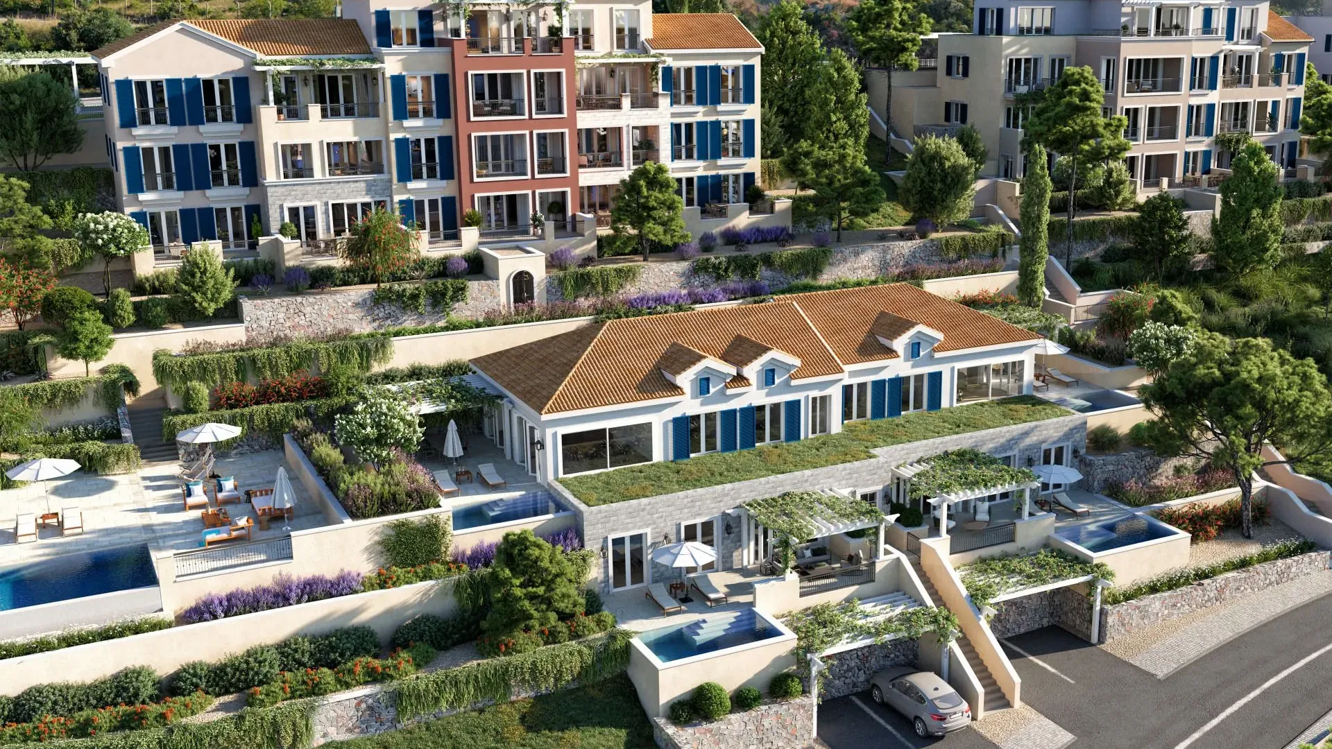 Prodaja, trosoban stan, 119m², Luštica Bay, Tivat