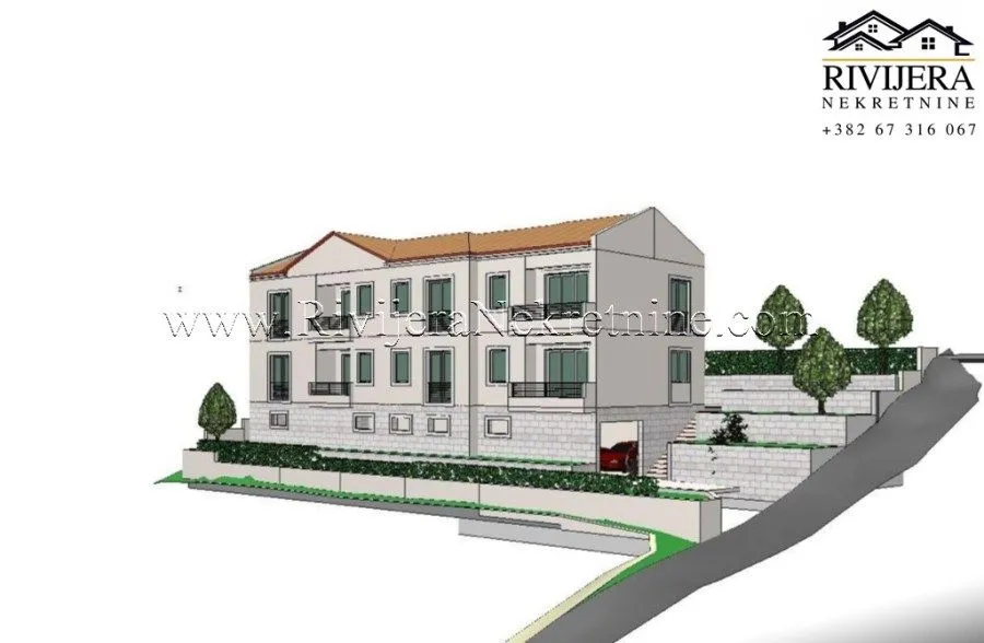 Prodaja, plac, 552m², Marići, Tivat