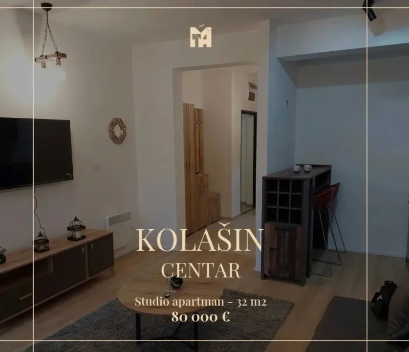 Prodaja, garsonjera, 33m², Centar, Kolašin