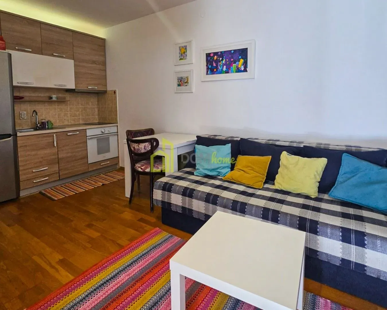 Rent, one bedroom apartment, 33m², Pobrežje, Podgorica