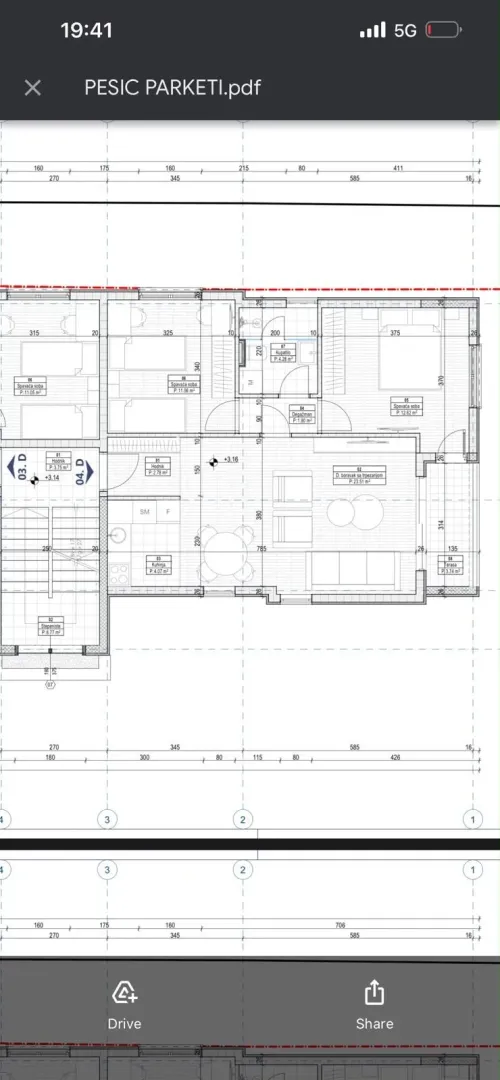 Prodaja, dvosoban stan, 64m², Gornja Gorica, Podgorica