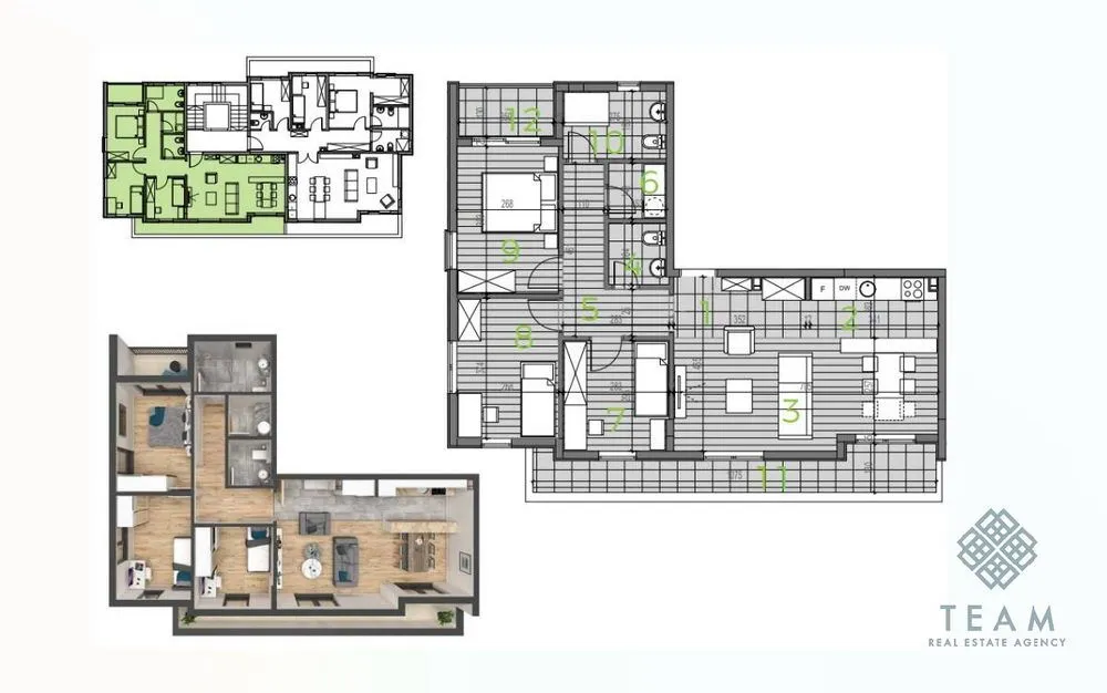 Prodaja, trosoban stan, 88m², Bijela, Herceg Novi