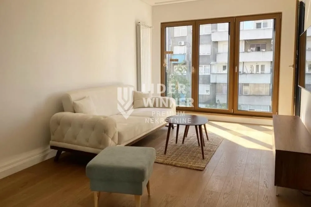 Rent, two bedroom apartment, 63m², Savski Venac, Beograd
