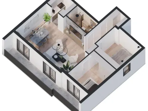 Prodaja, trosoban stan, 65m², Autokomanda, Voždovac Sve Podlokacije - image 2