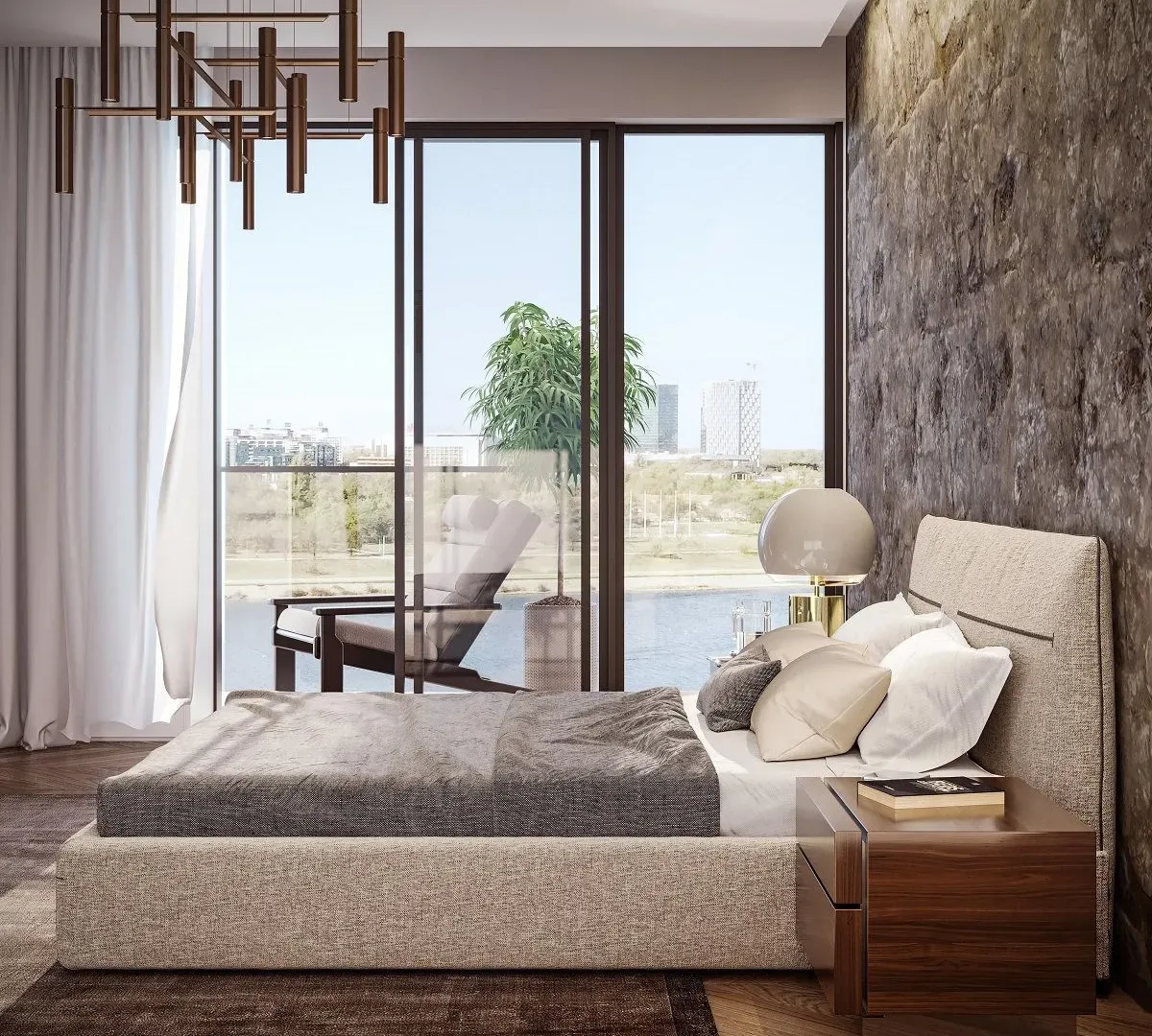 Sale, three bedroom apartment, 153m², Beograd Na Vodi, Beograd