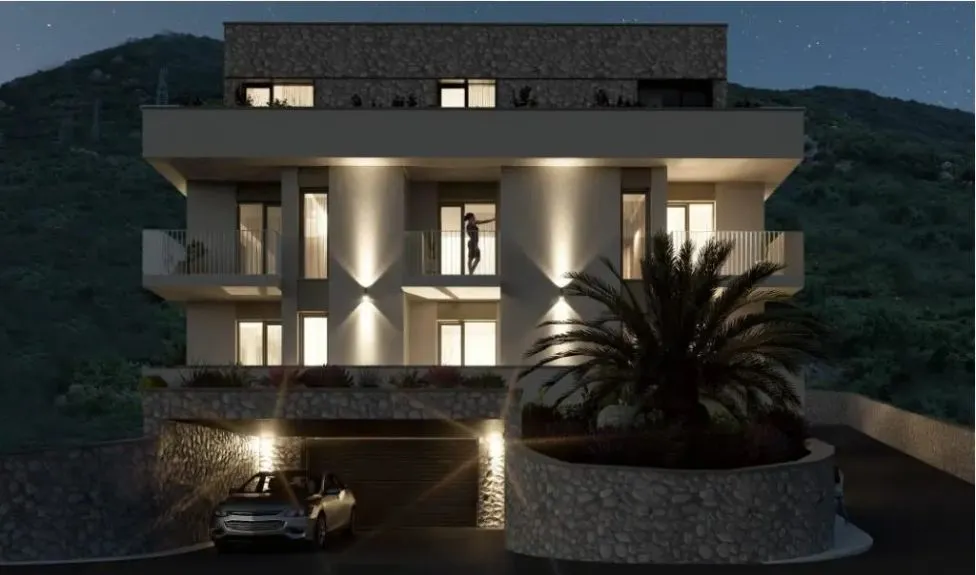 Prodaja, jednosoban stan, 44m², Lastva Grbaljska, Kotor