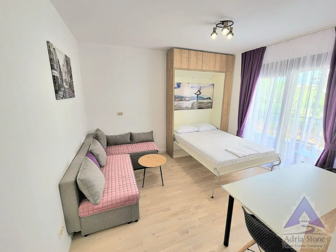 Izdavanje, stan, 25m², Podkošljun, Budva