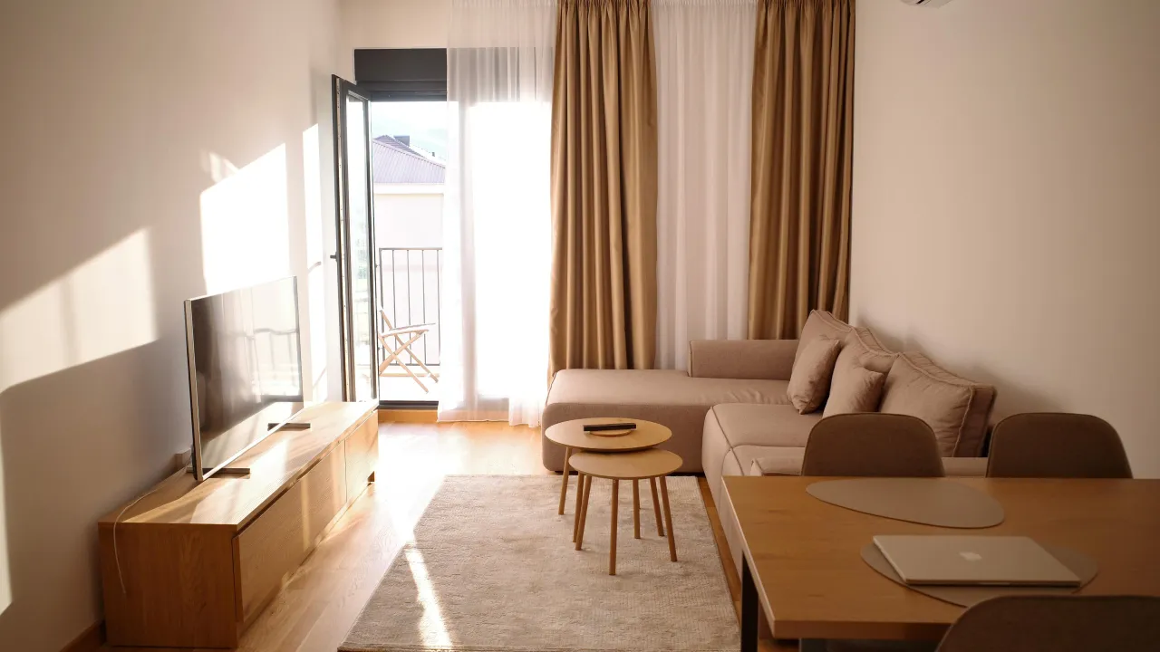 Rent, one bedroom apartment, 42m², Tološi, Podgorica