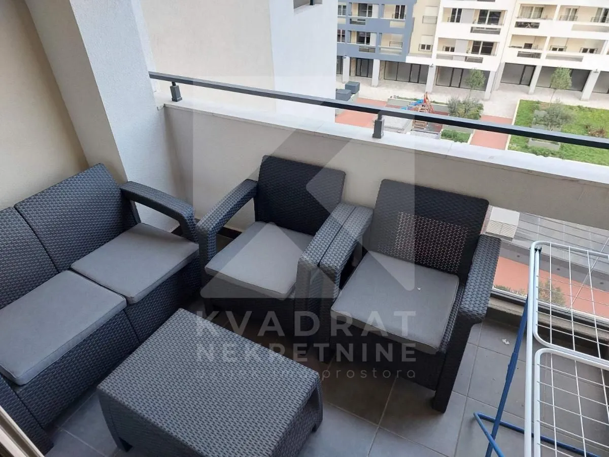 Rent, two bedroom apartment, 77m², Master Kvart, Podgorica