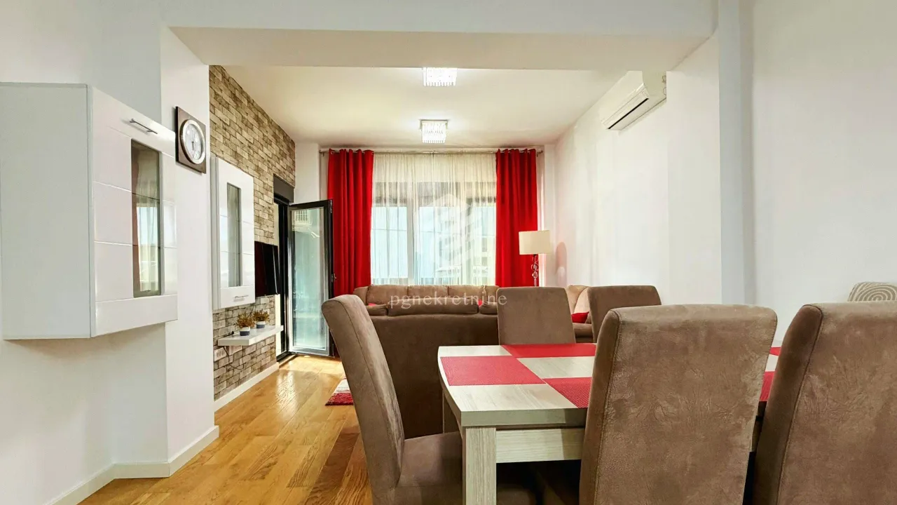 Rent, two bedroom apartment, 78m², Vezirov Most, Podgorica