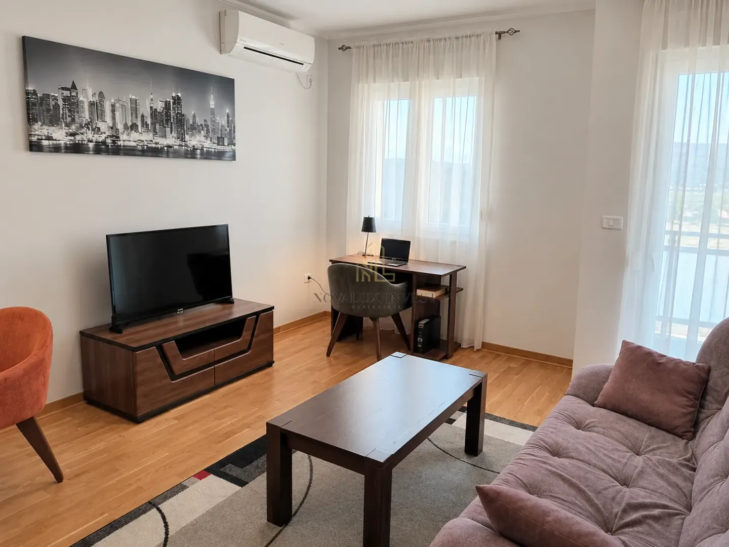 Rent, one bedroom apartment, 40m², City Kvart, Podgorica