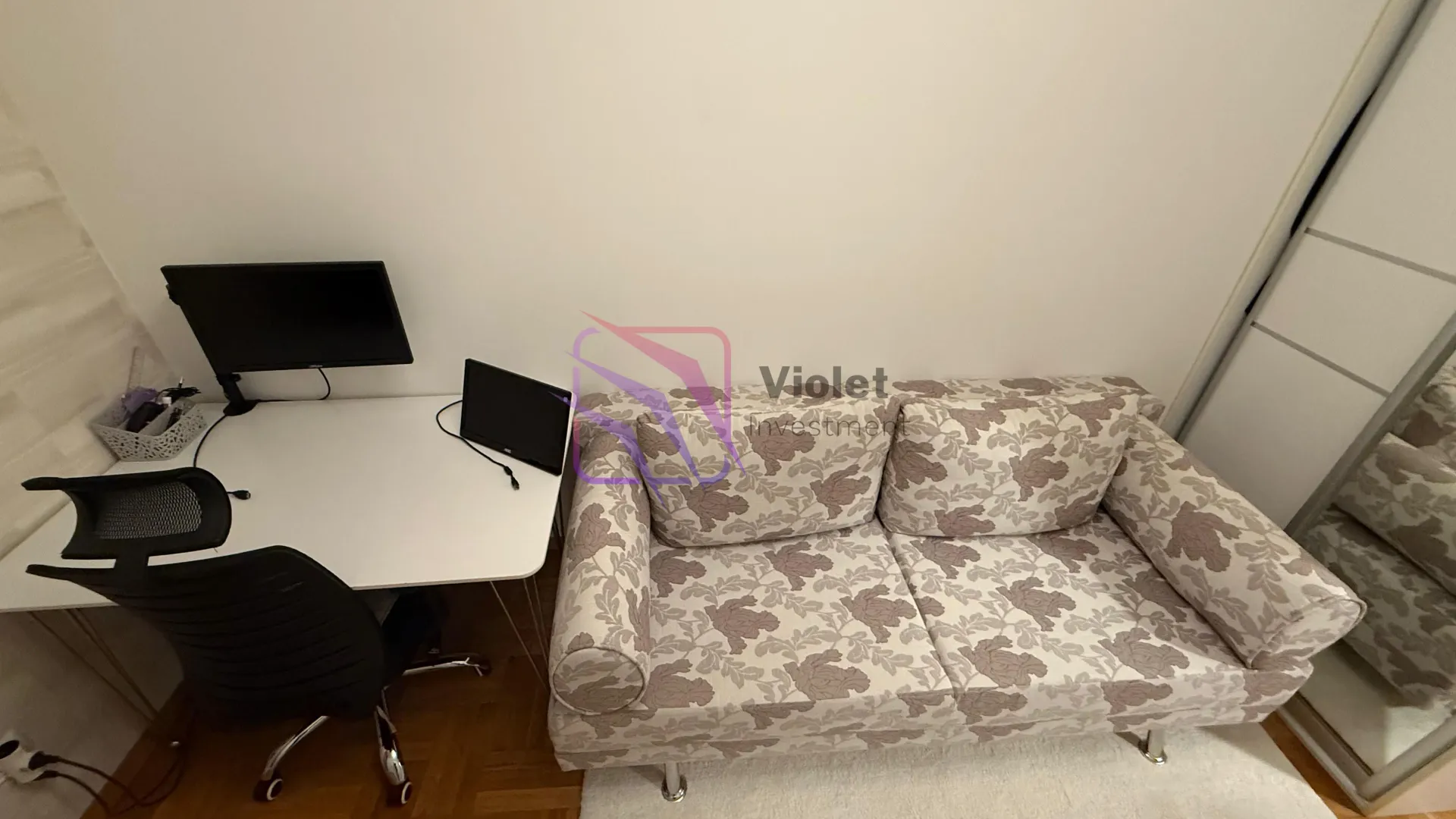 Rent, two bedroom apartment, 69m², Pobrežje, Podgorica
