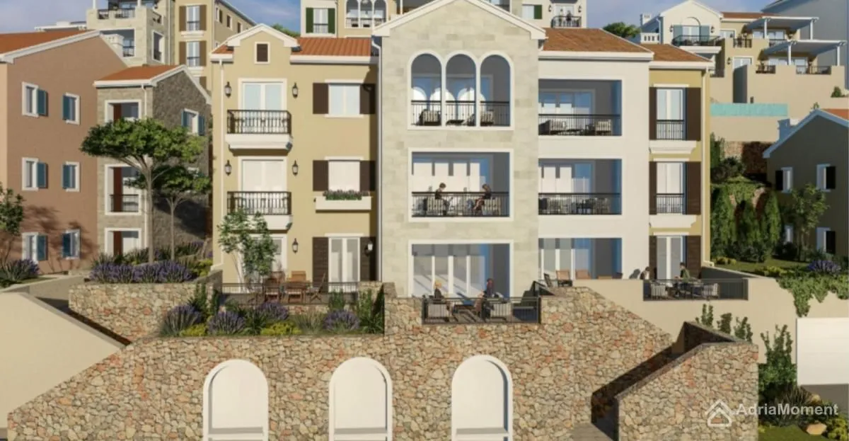 Prodaja, jednosoban stan, 77m², Radovići, Tivat