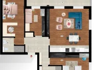 Prodaja, trosoban stan, 106m², Stari Aerodrom, Podgorica - image 2