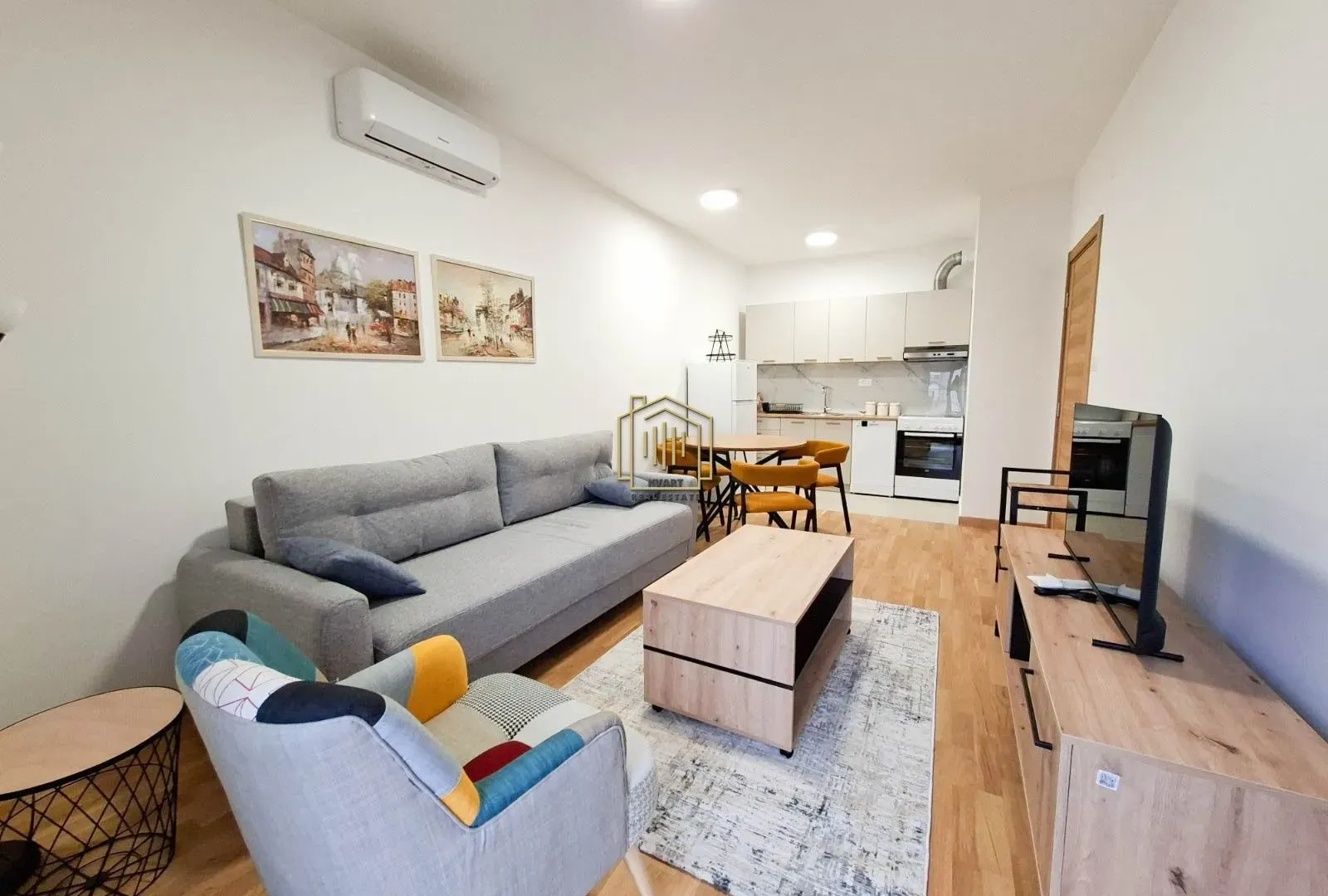 Izdavanje, jednosoban stan, 40m², Tološi, Podgorica