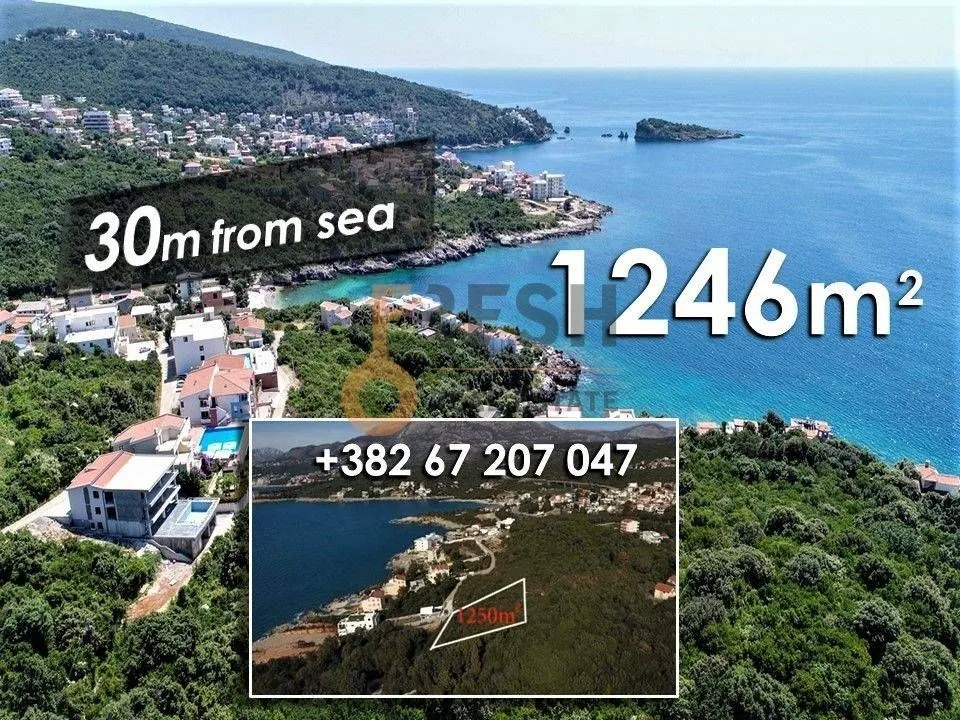 Prodaja, plac, 1246m², Bar, Crna Gora