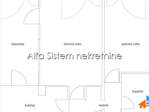 Rent, two bedroom apartment, 55m², Banjica, Voždovac Sve Podlokacije - image 11