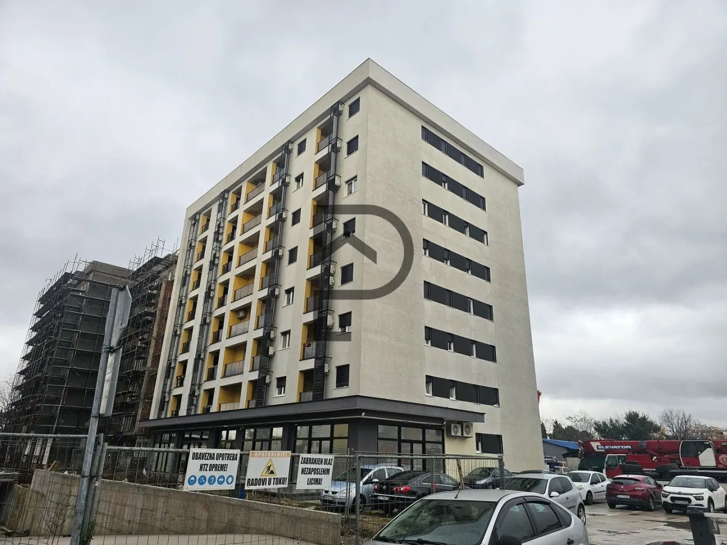 Rent, one bedroom apartment, 46m², Pobrežje, Podgorica