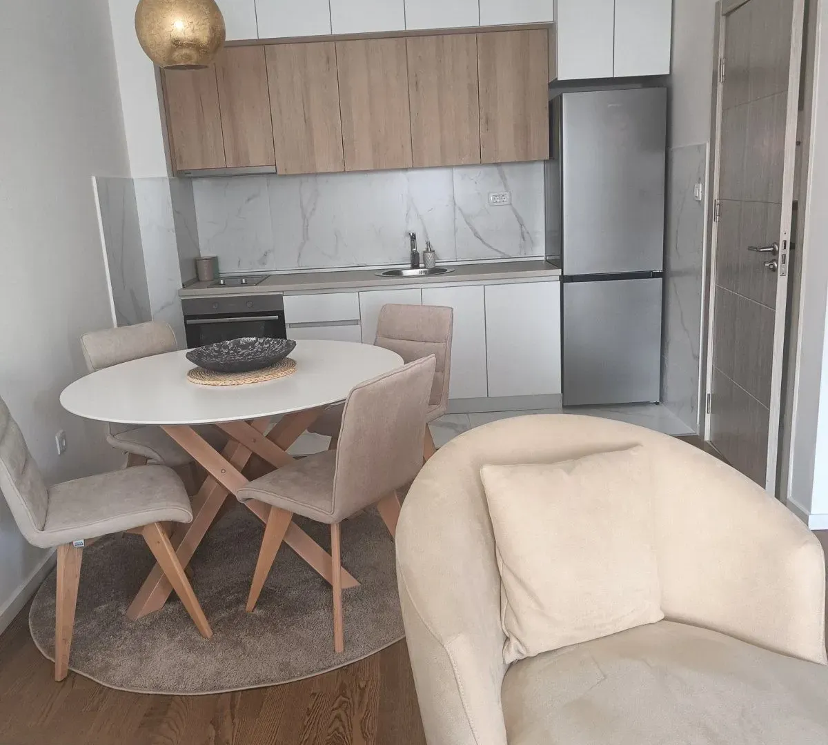 Rent, one bedroom apartment, 45m², Zabjelo, Podgorica