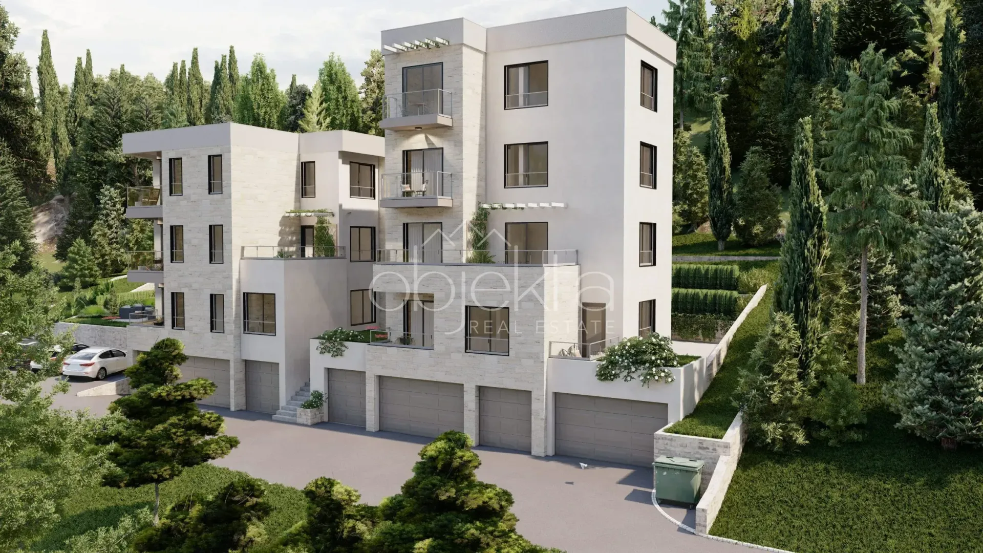 Sale, apartment, 76m², Tivat, Crna Gora