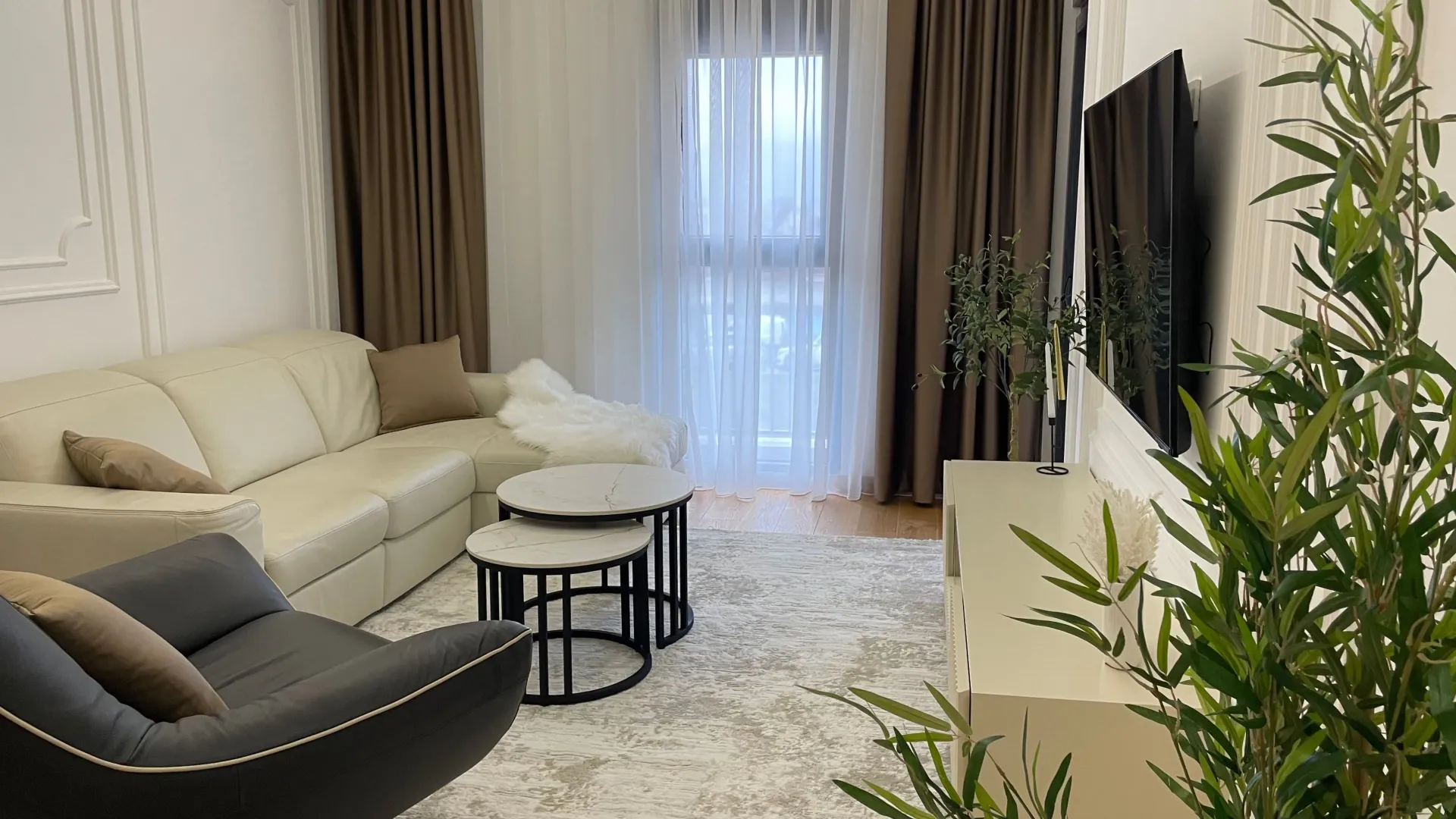 Rent, one bedroom apartment, 47m², New City, Podgorica