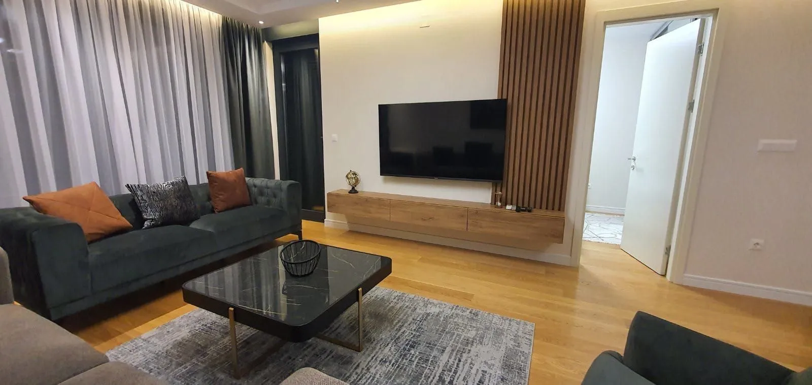 Rent, one bedroom apartment, 58m², Kod Capital Plaze, Podgorica