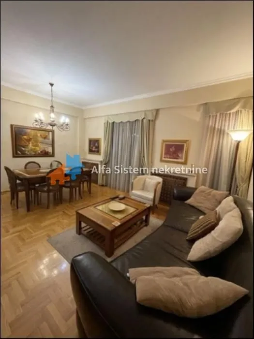 Izdavanje, trosoban stan, 104m², Savski Venac, Beograd