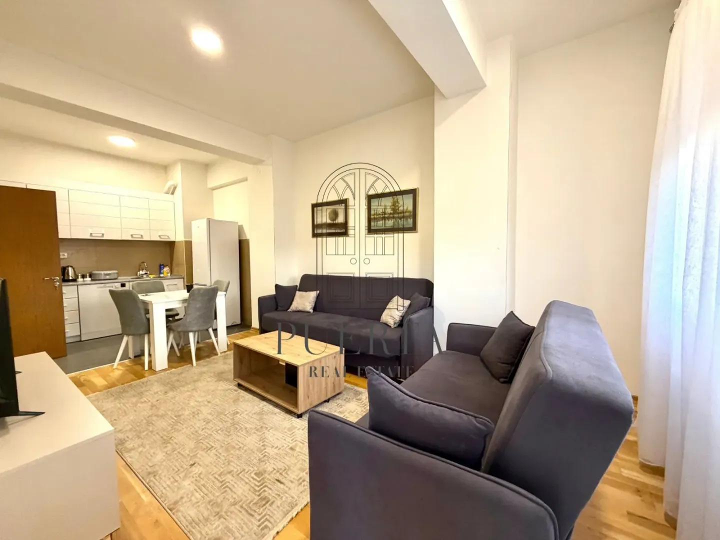 Izdavanje, dvosoban stan, 54m², Ljubović, Podgorica