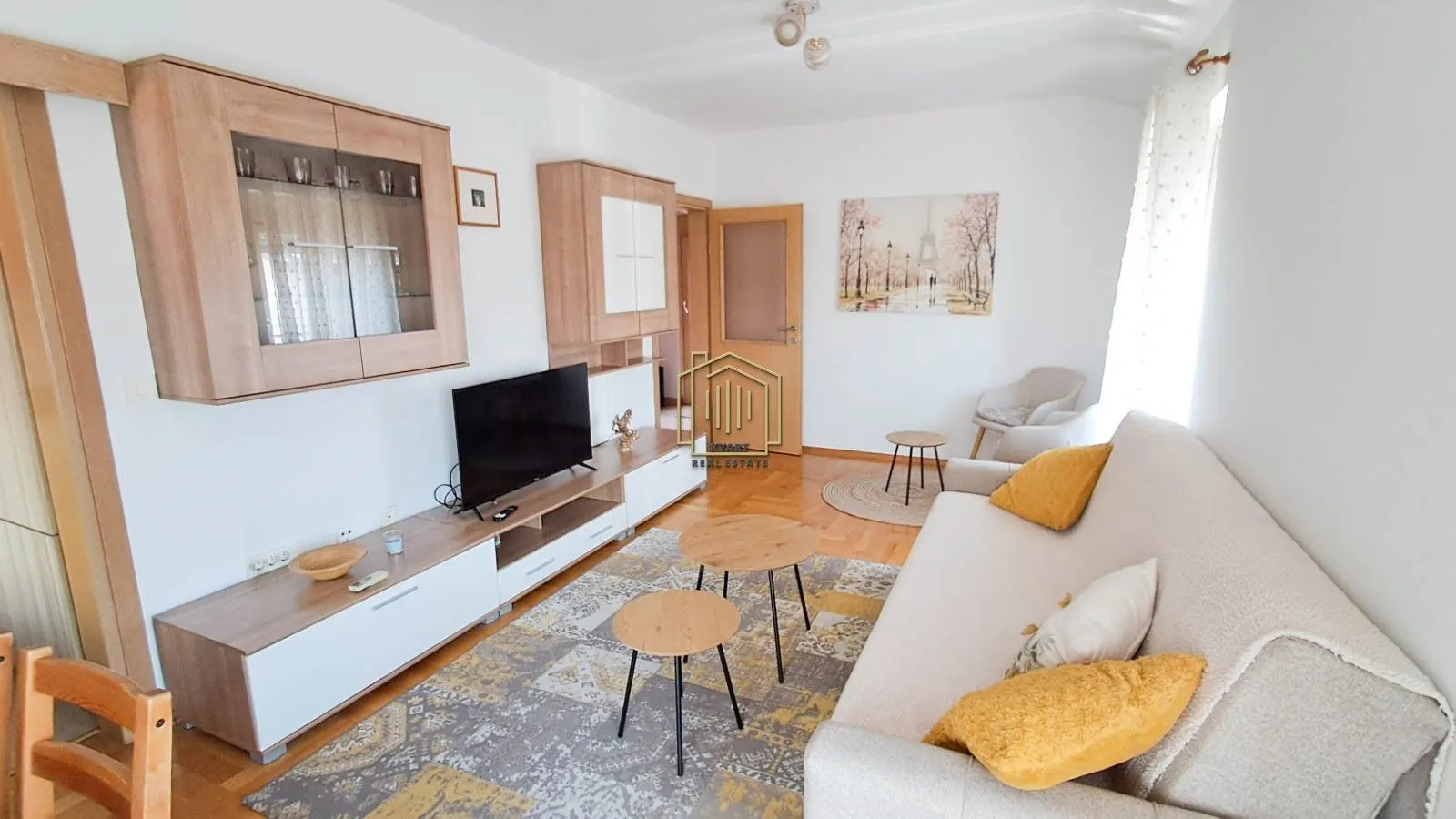 Rent, one bedroom apartment, 43m², Stari Aerodrom, Podgorica