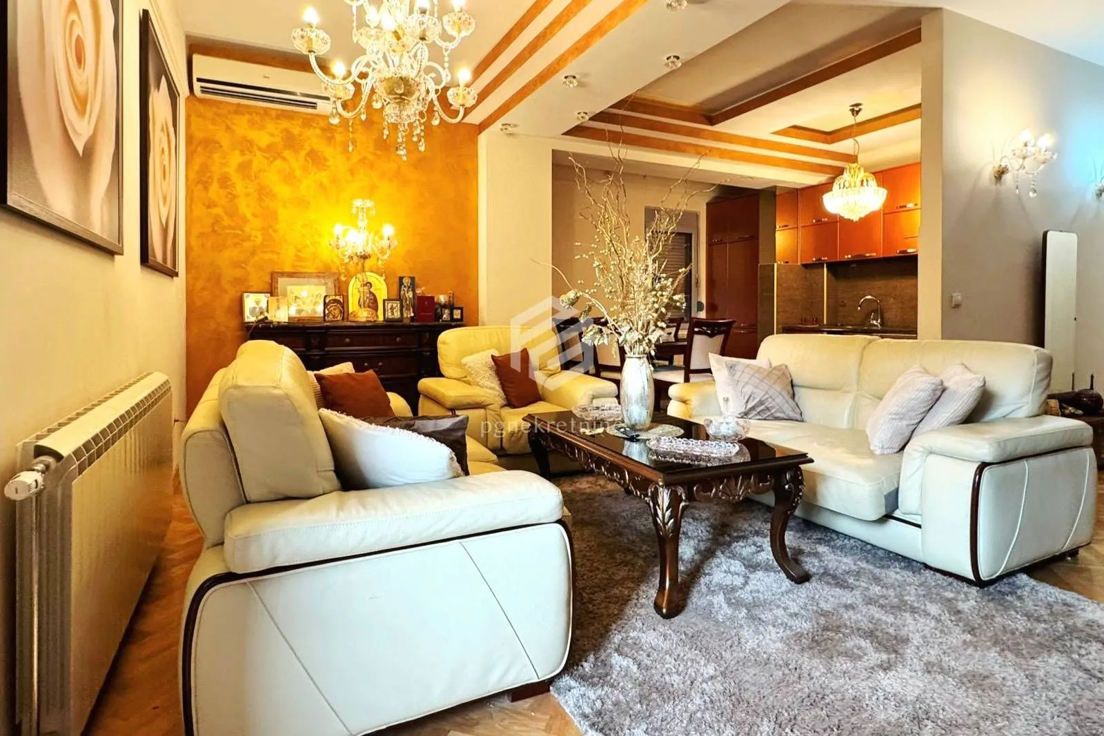 Rent, three bedroom apartment, 115m², Velji Vinogradi, Budva