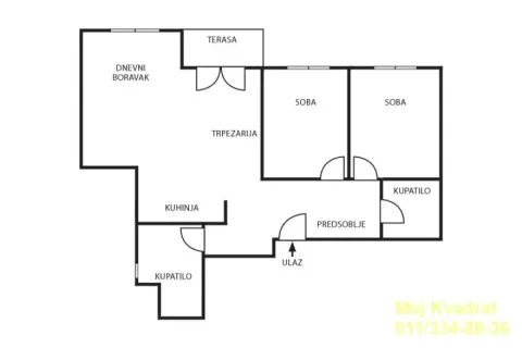Prodaja, dvosoban stan, 67m², Đeram Pijaca, Beograd - image 17