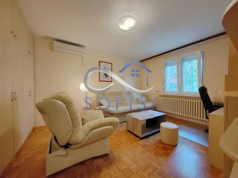 Dnevna soba sa garniturom za sedenje, foteljom i radnim stolom. - image 16