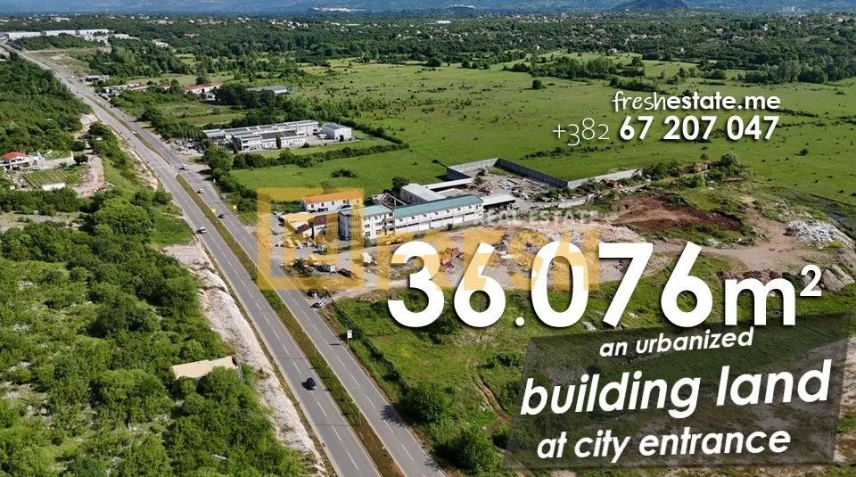Prodaja, plac, 36076m², Mareza, Podgorica