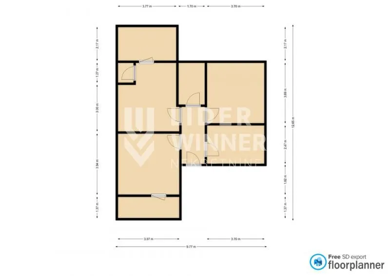 Sale, two bedroom apartment, 107m², Uciteljsko Naselje, Zvezdara Sve Podlokacije