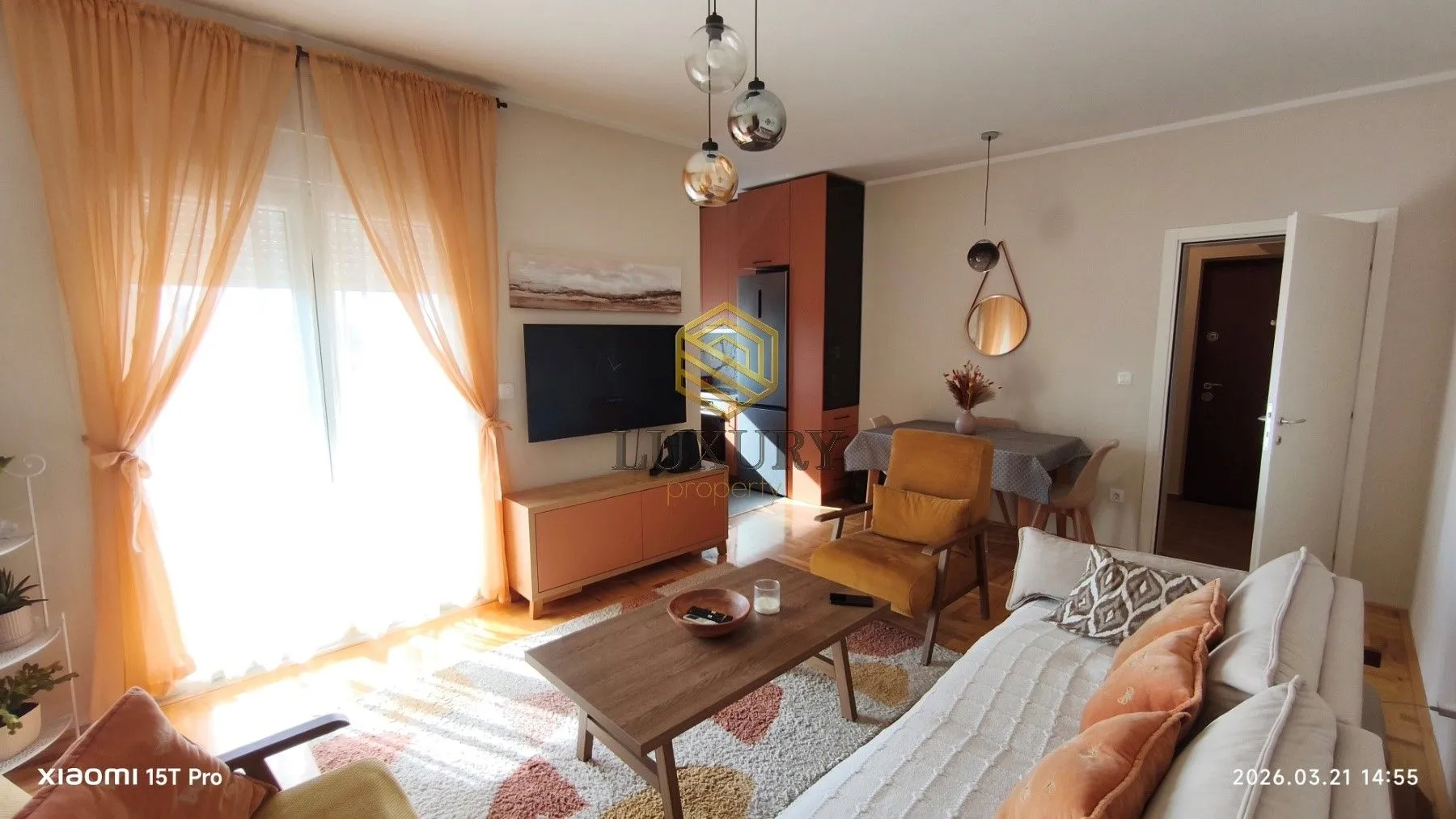 Rent, one bedroom apartment, 48m², Zabjelo, Podgorica