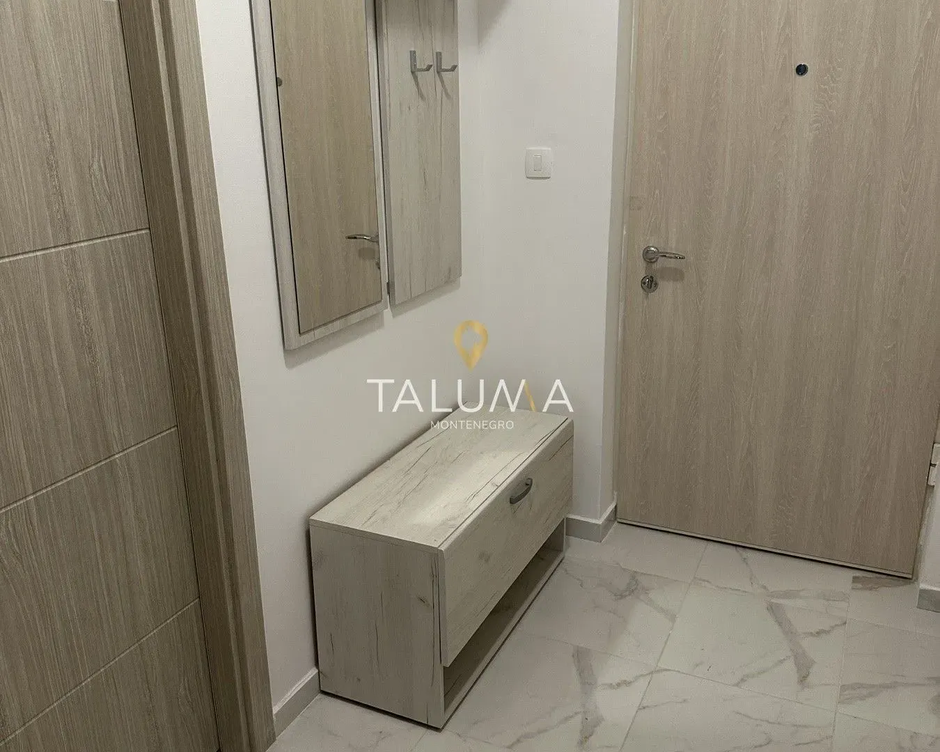 Rent, one bedroom apartment, 44m², Pobrežje, Podgorica