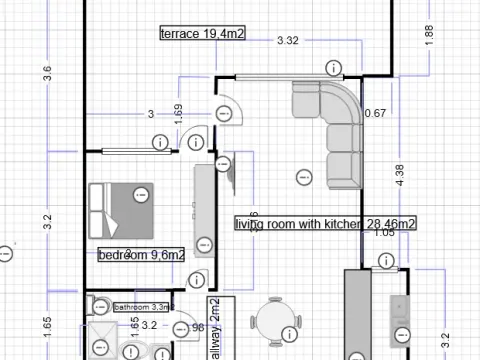Prodaja, jednosoban stan, 67m², Bulevar, Budva - image 13