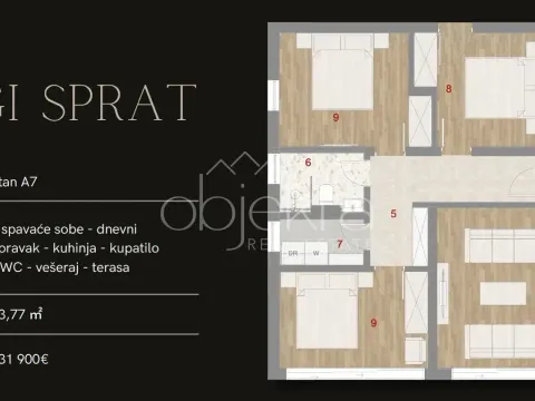 Prodaja, stan, 73m², Kotor, Crna Gora - image 2